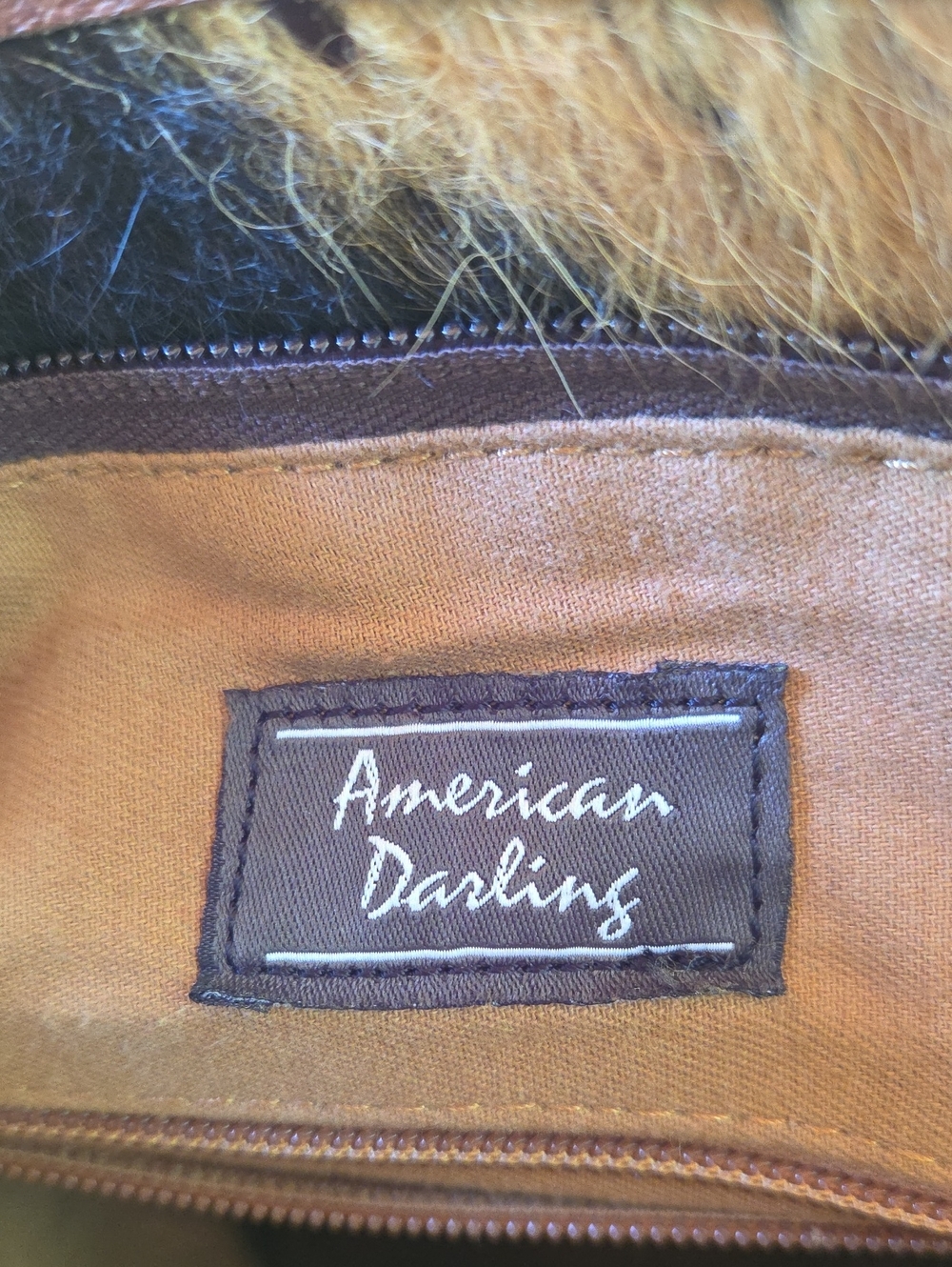 American Darling Fringe Hair Concealed Carry Bag - Picture 8 of 8